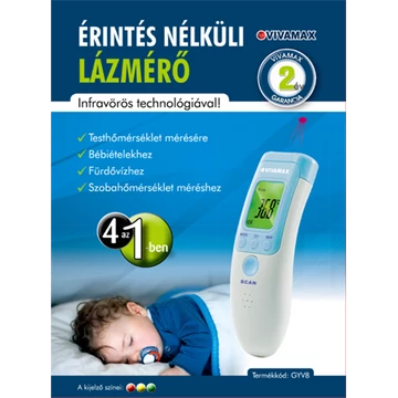 Érintés nélküli (non-contact) lázmérő GYV8