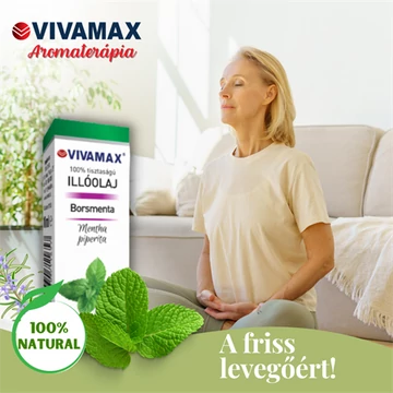 Borsmenta 100%-os tisztaságú illóolaj (10 ml)