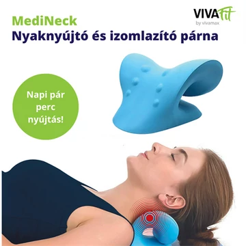 &quot;MediNeck&quot; nyaknyújtó és izomlazító párna