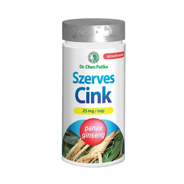 Szerves Cink +Ginseng kapszula Dr. Chen