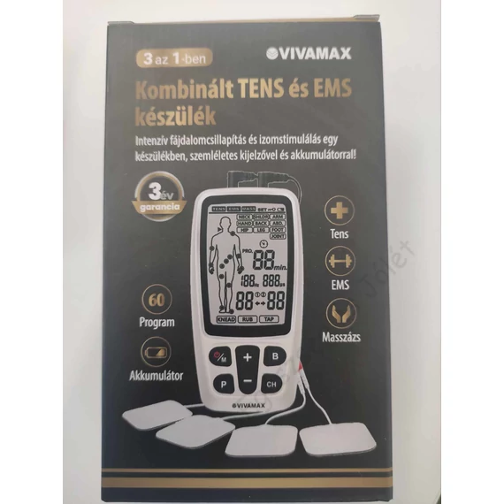 Kombinált TENS és EMS készülék
