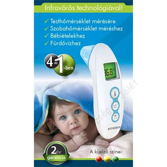 Fül- és homloklázmérő