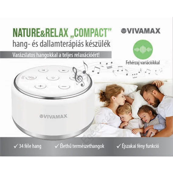 Nature&Relax Compact hang- és dallamterápiás készülék