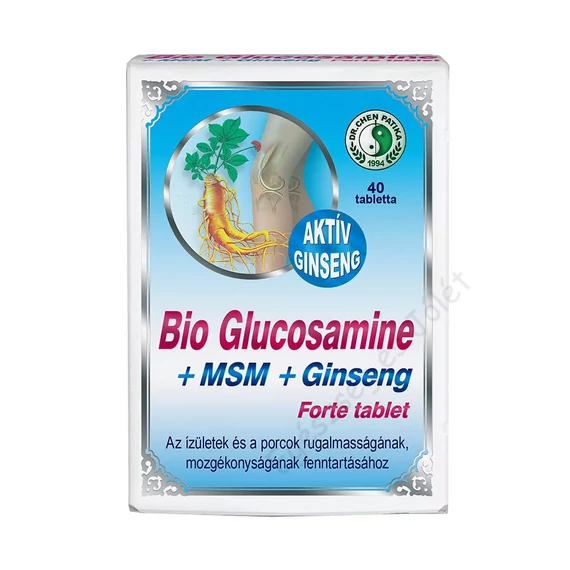 Dr. Chen Bio-Glucosamine , MSM , Ginseng Forte tabletta