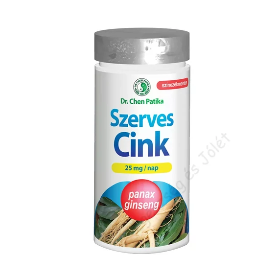 Szerves Cink +Ginseng kapszula Dr. Chen